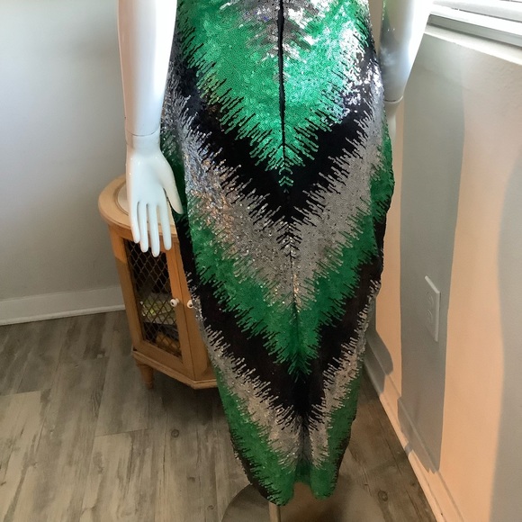 Nasty Gal Strapless Sequin Dress - Picture 2 of 8